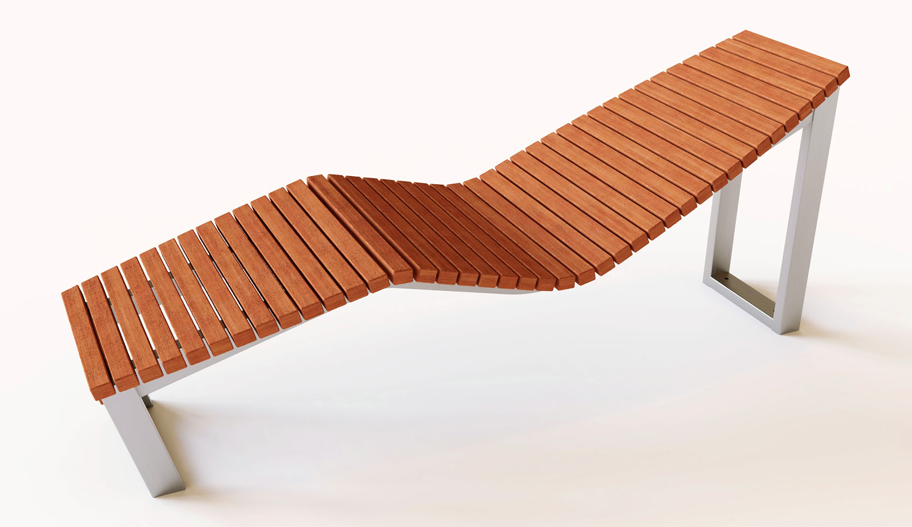 SKOP lounger in hardwood Factory Furniture