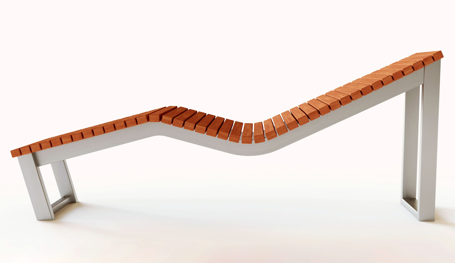 SKOP lounger in hardwood Factory Furniture