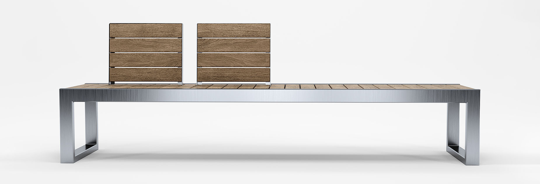 Skop Seat in hardwood Factory Furniture