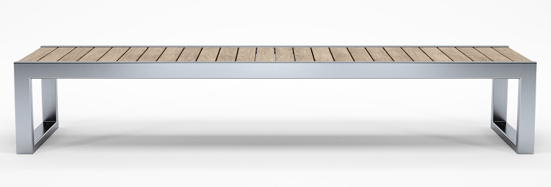 Skop Bench in hardwood Factory Furniture