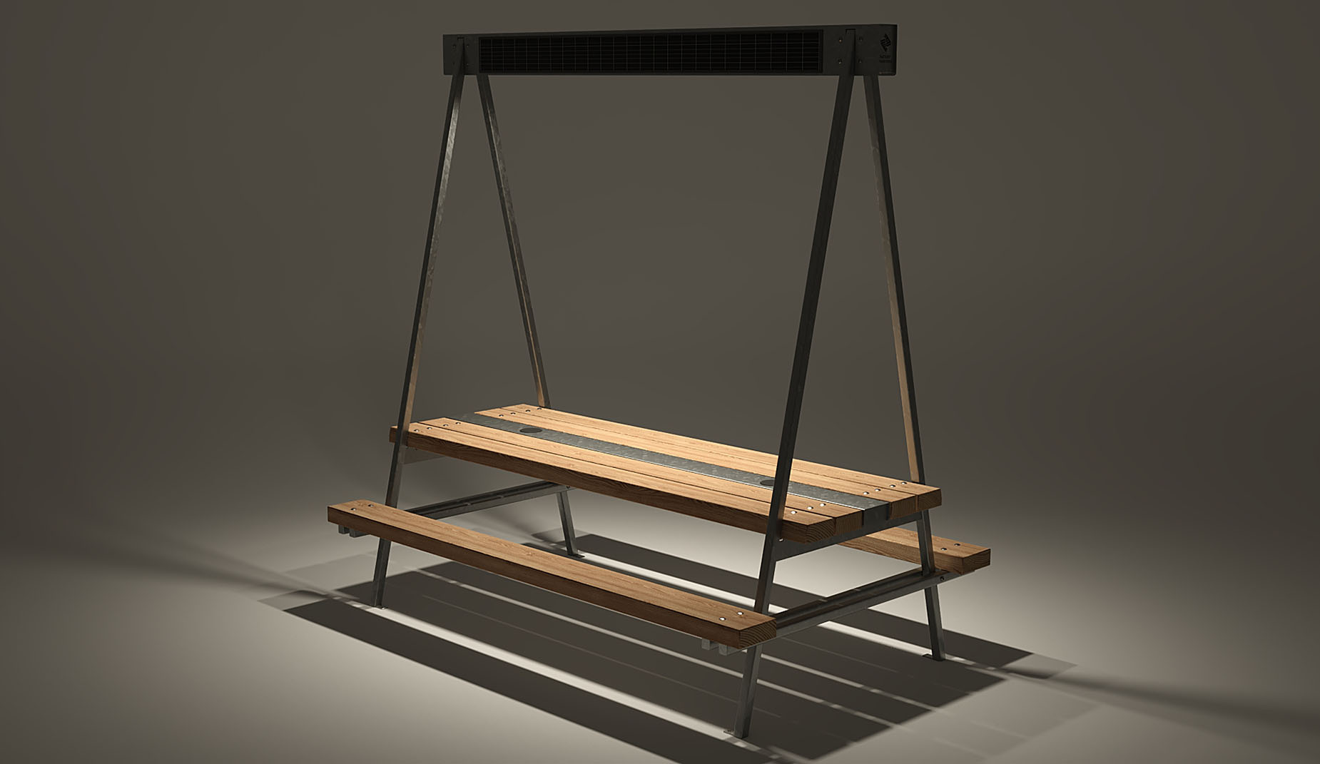 Meet table in hardwood Factory Furniture