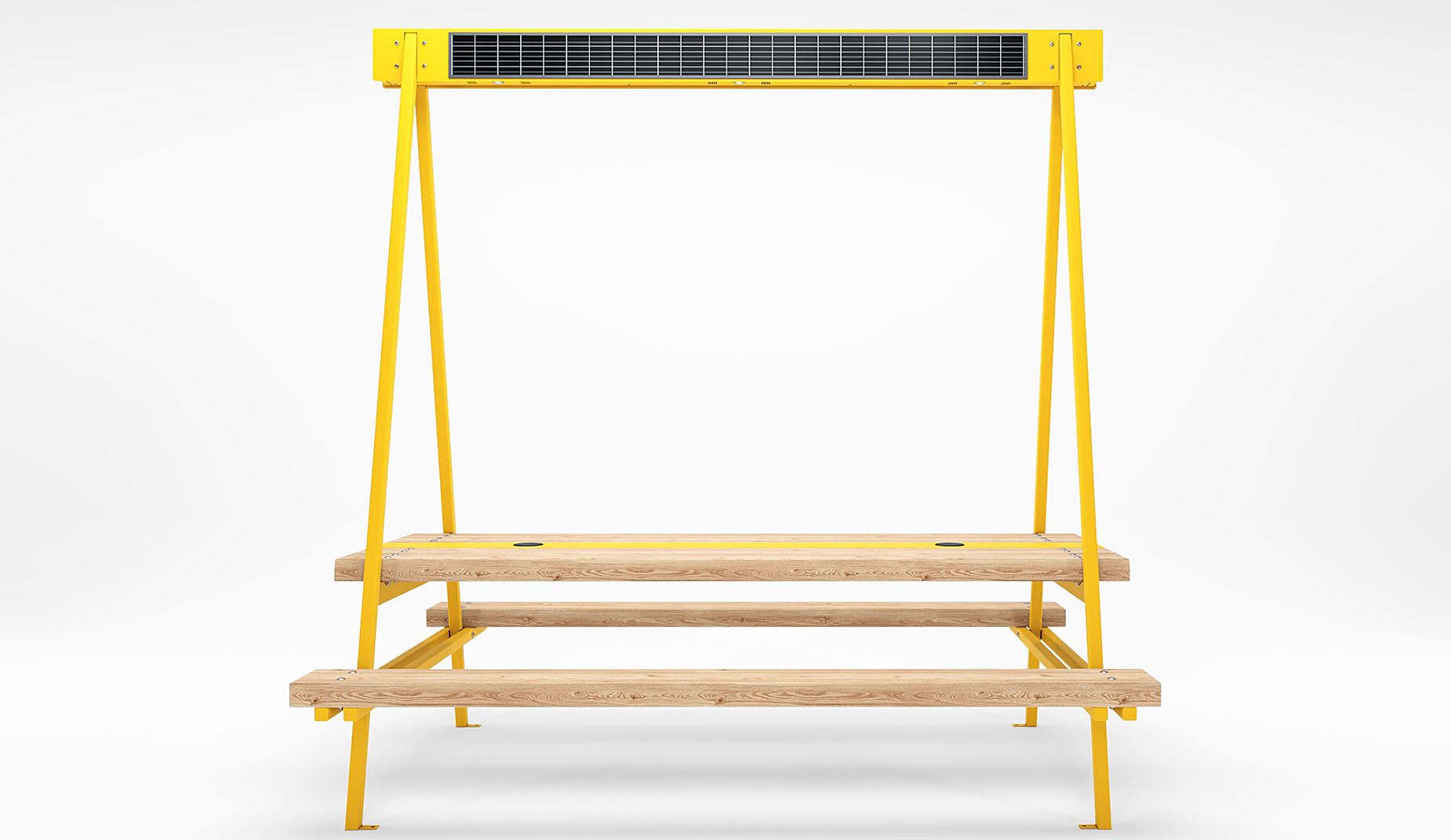 Meet table in hardwood Factory Furniture