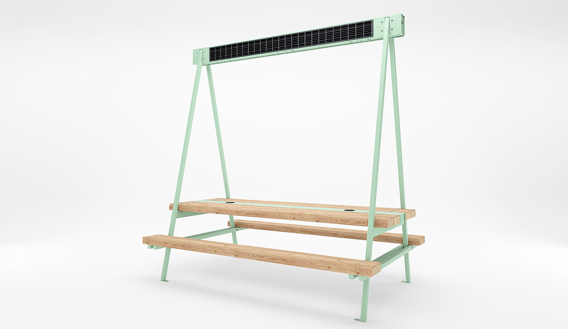 Meet table in hardwood Factory Furniture