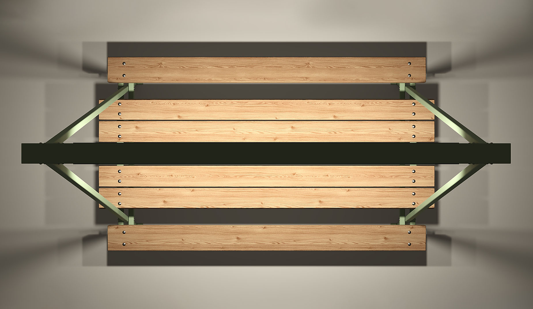 Meet table in hardwood Factory Furniture