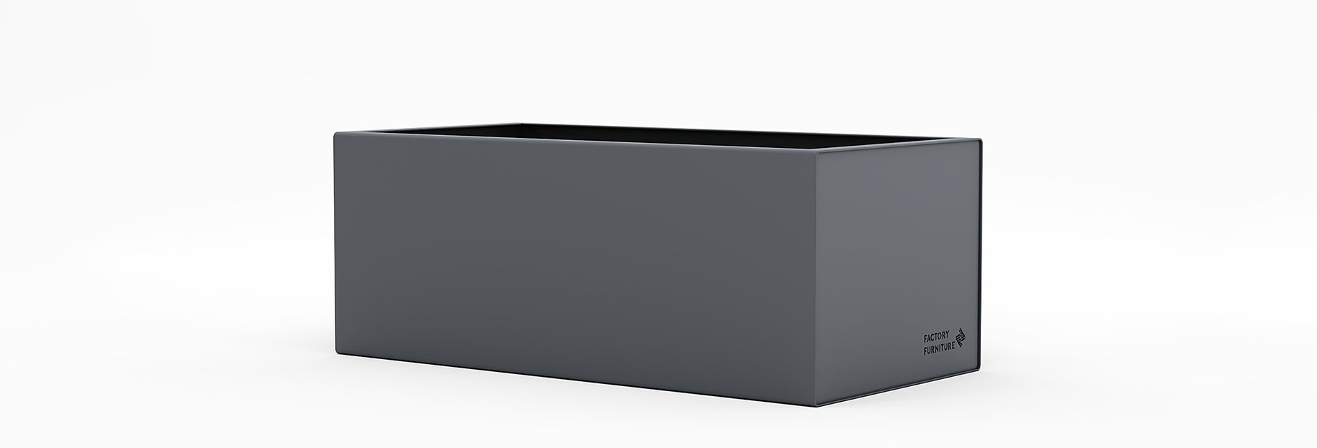 RAKT Planter in steel Factory Furniture