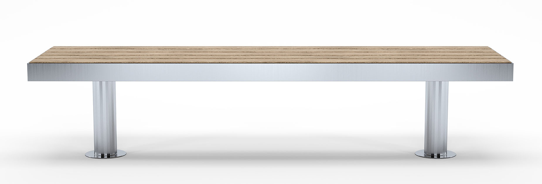 TREE Straight Bench in hardwood Factory Furniture