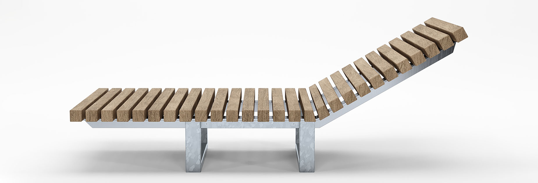 TORD Lounger in hardwood Factory Furniture