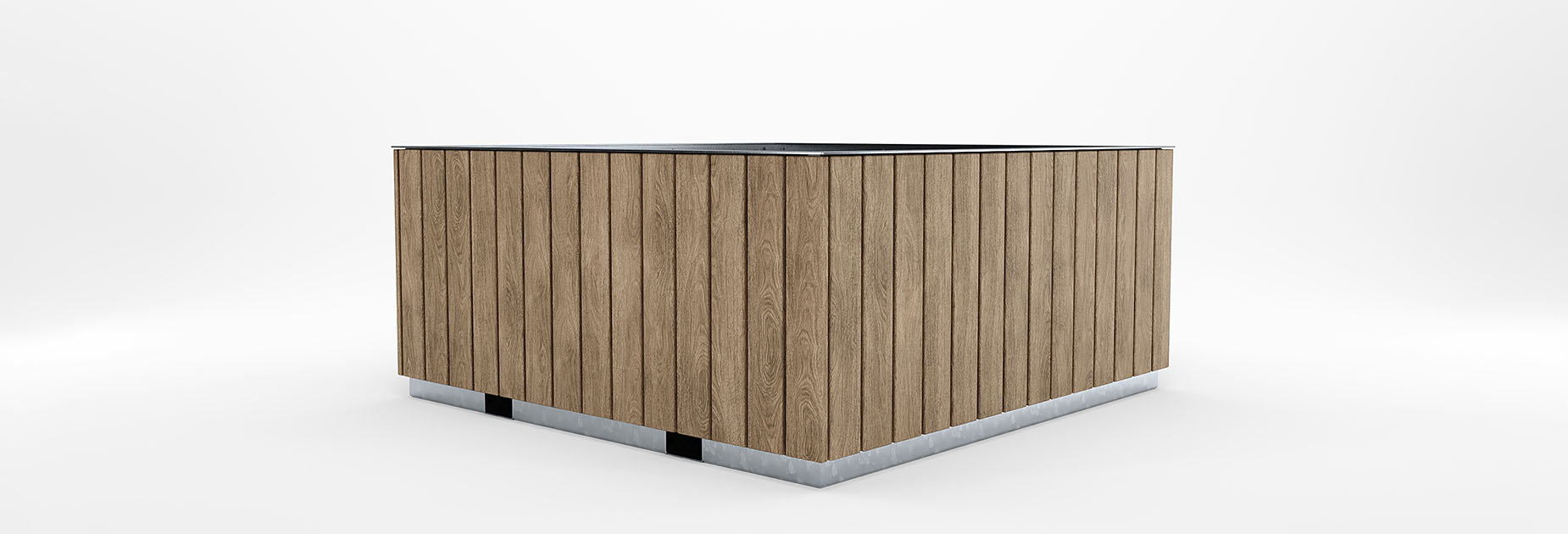 TREE Planter in hardwood Factory Furniture