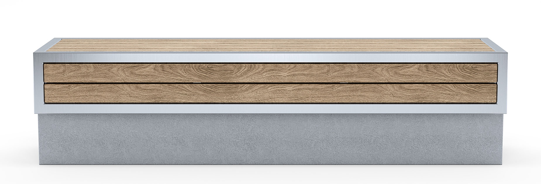 Util Wall Bench in hardwood Factory Furniture