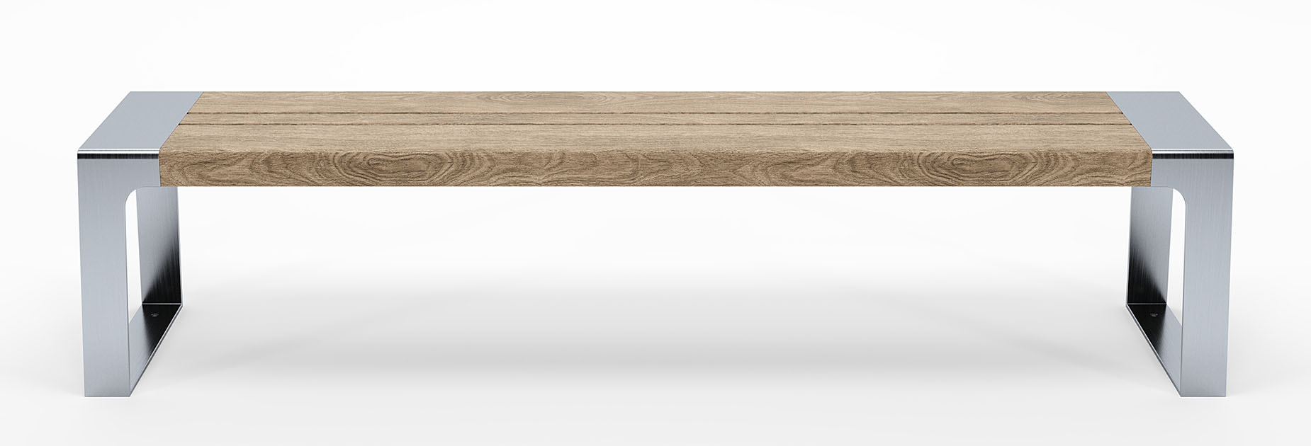 MURTON Wood Bench in hardwood Factory Furniture