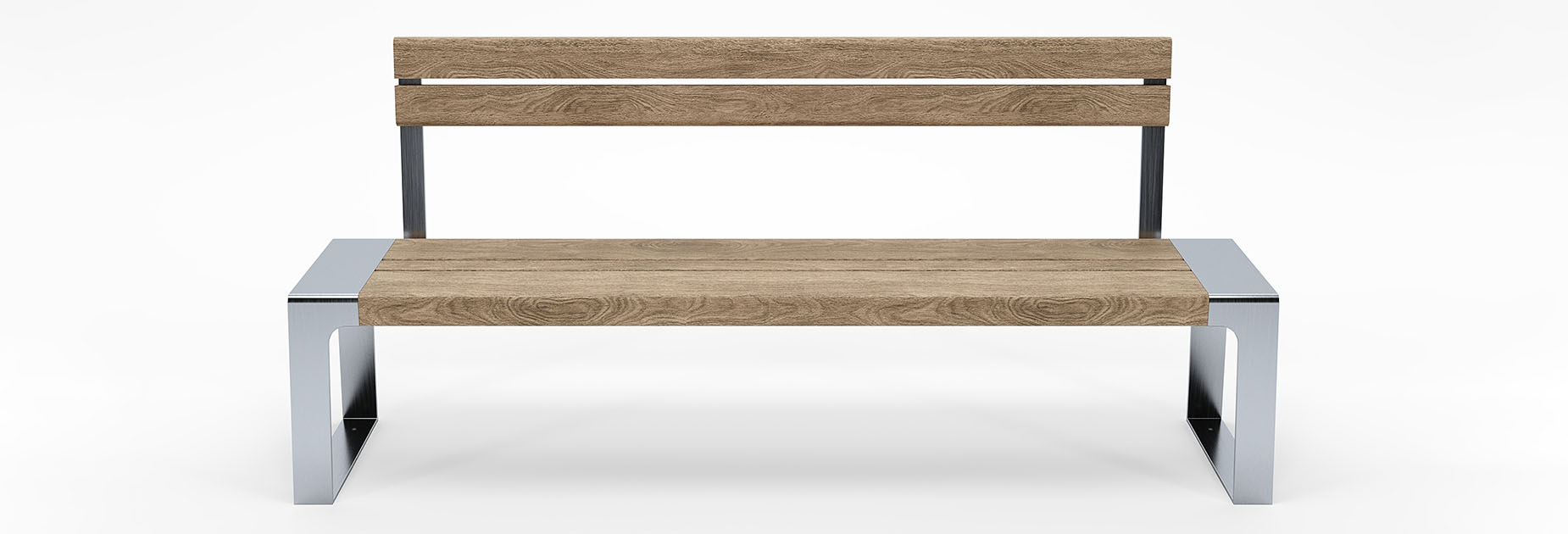 MURTON Wood Seat in hardwood Factory Furniture